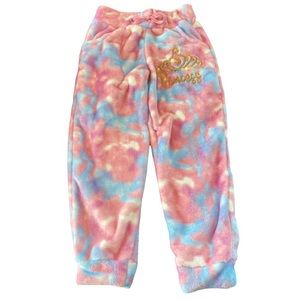 Girls Luv Pink Princess Cotton Candy Fleece Lounge Sweatpants with Sequins 5/6